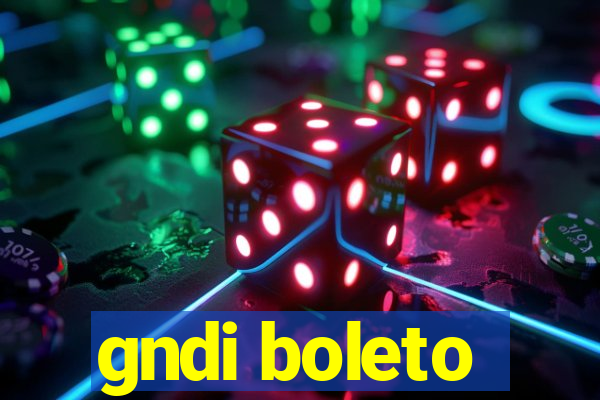 gndi boleto